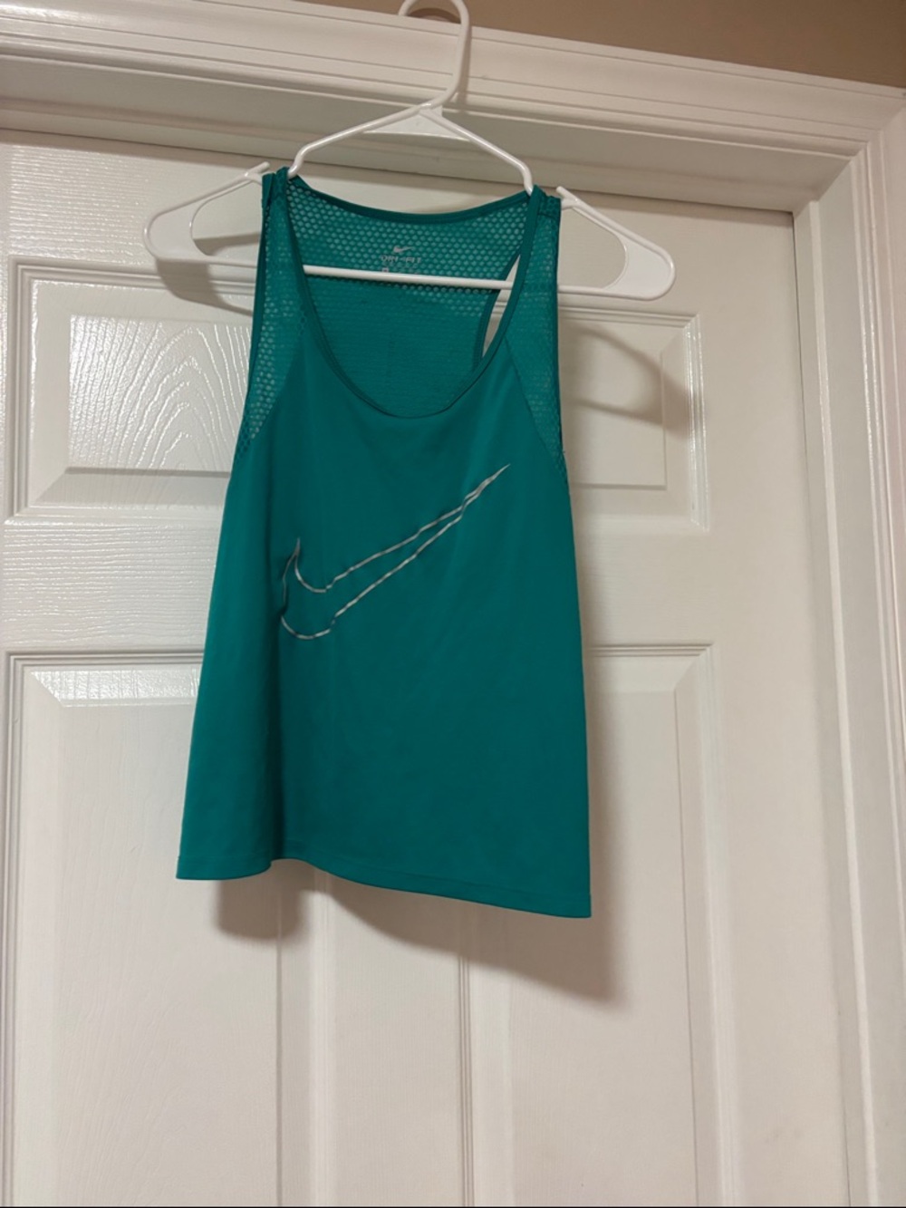 Nike Teal Racerback Mesh Training Tank